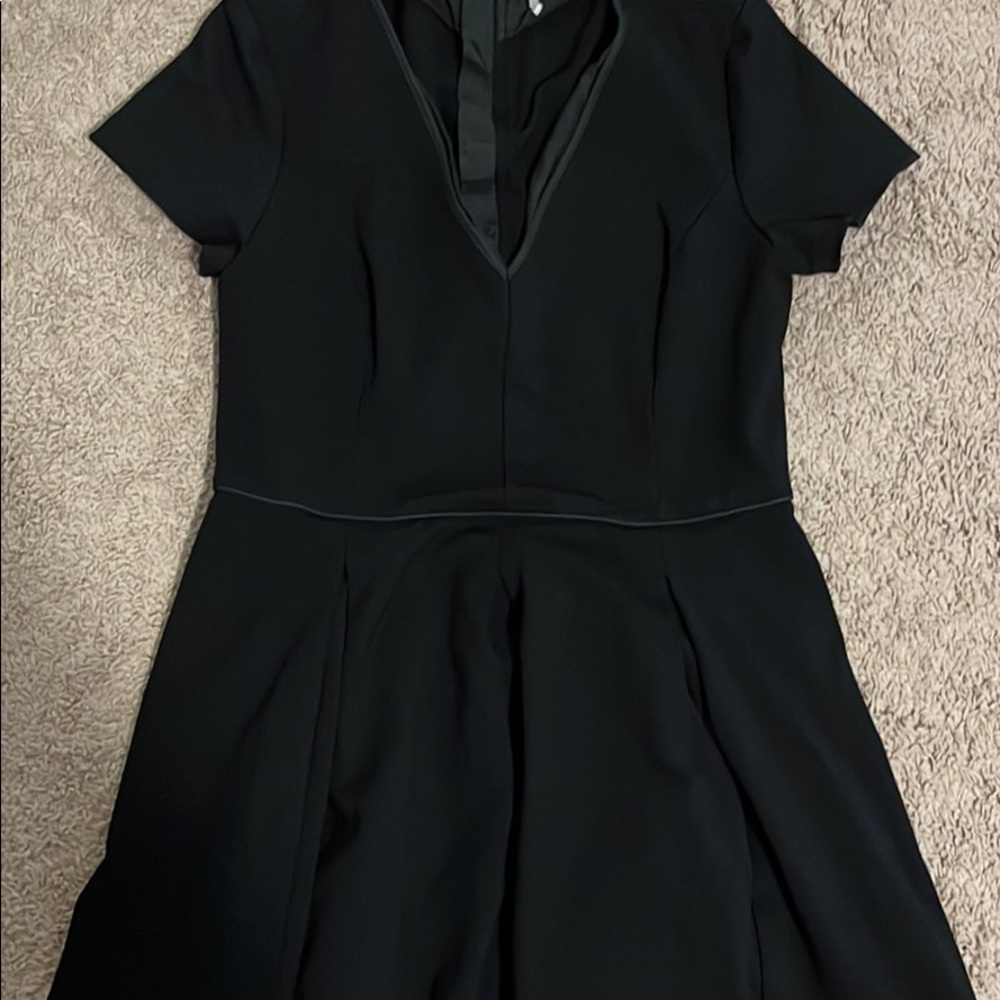 Black banana republic dress size 8